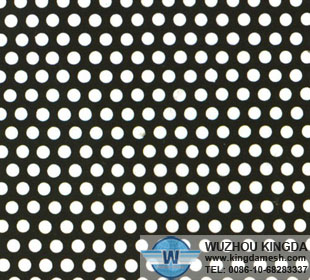 PVC perforated metal mesh