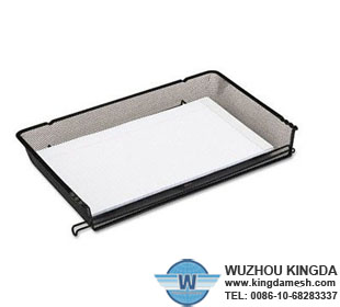 Metal wire mesh tray