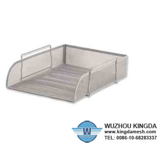 Metal wire mesh tray