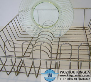 Vintage metal dish racks