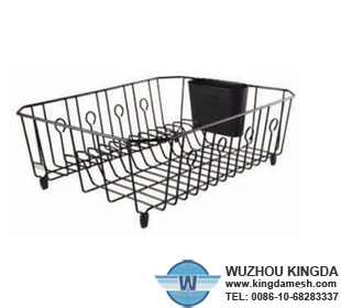 black dish rack