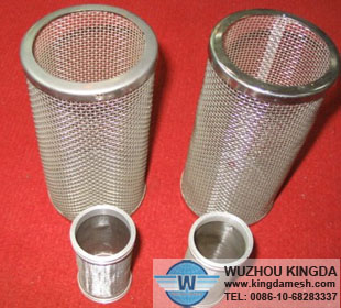 Metal filter tube