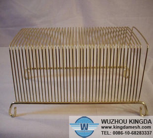 Metal wire desk organizer