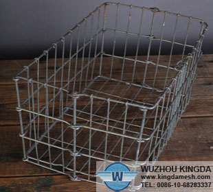 Metal storage small basket