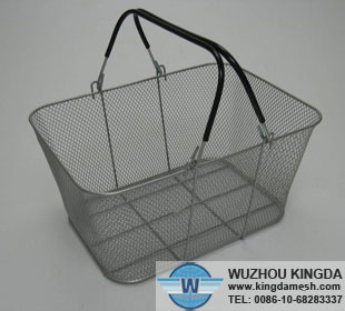 Mesh shopping basket