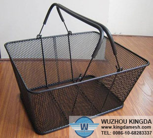 Mesh shopping basket