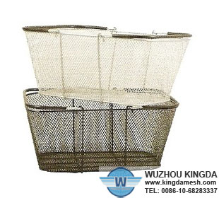 Metal mesh baskets