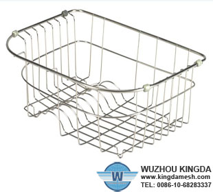 Wire sink drainer