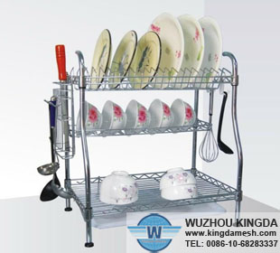 3 tier kitchen dish rack