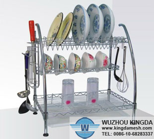 3 tier kitchen dish rack