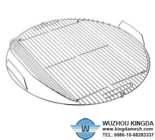 Chrome grill bbq