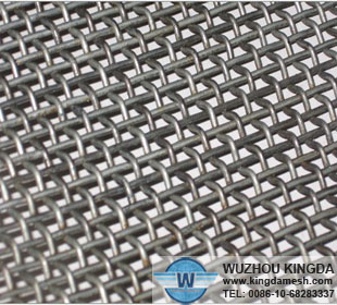 Crimped wire mesh sheet