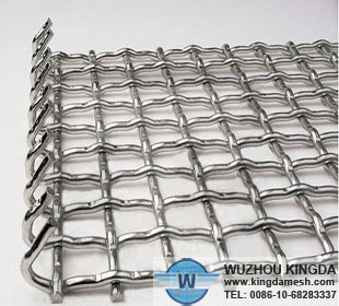 Stainless crimped wire mesh