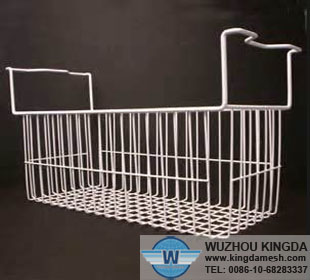 Wire deep freezer baskets