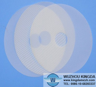 Woven mesh filter disc