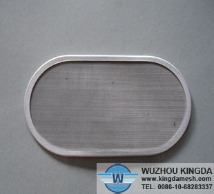 Wire mesh filter disc