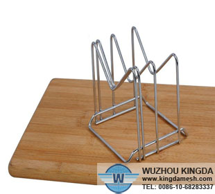 Wire knife rack