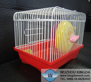 Metal hamster cage