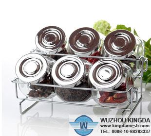 Wire spice rack