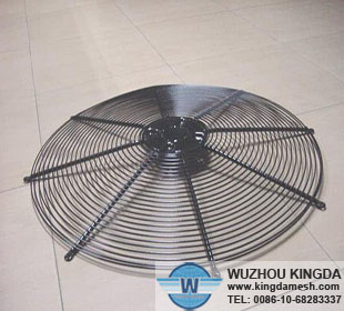 Wire mesh fan guard