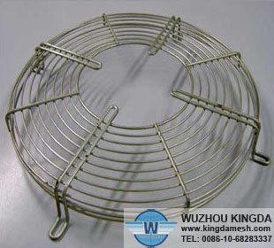 Wire mesh fan guard