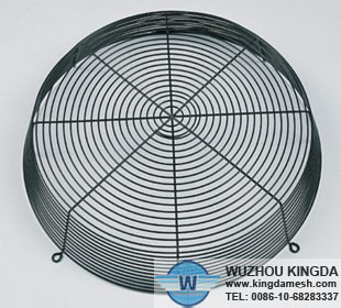 Wire mesh fan guard