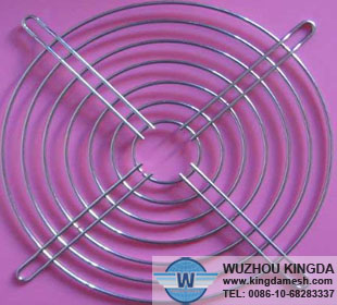 Metal wire fan guard