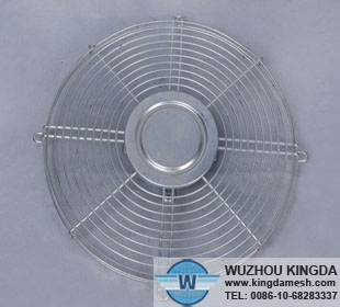 Metal mesh fan guard