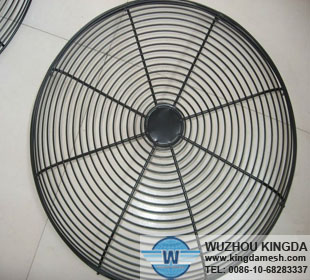 Metal mesh fan guard