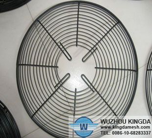 Metal mesh fan guard