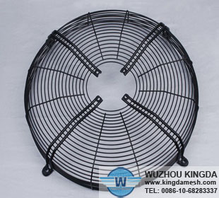 Metal mesh fan guard