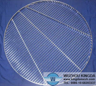 Round wire mesh oven racks