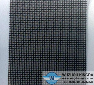 Stainless security window mesh screen