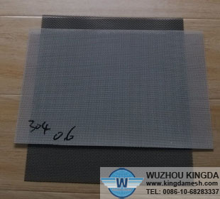 Stainless steel anti-theft window and door screen