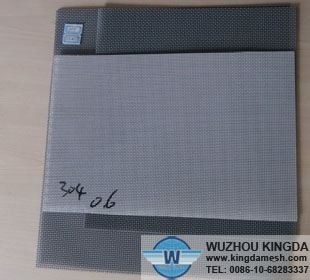 Stainless steel anti-theft security window screen