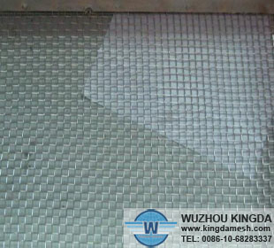 Stainless steel security screen mesh