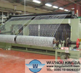  Hexagonal stainless wire netting: