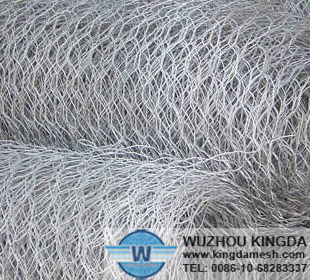  Hexagonal stainless wire netting: