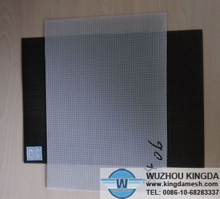 Stainless steel window security screen