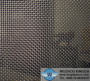 Stainless security anti-theft window screen