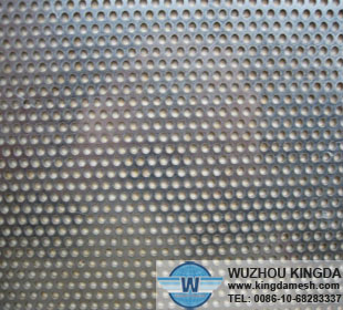 Stainless steel perforated metal mesh