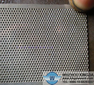 Stainless steel perforated metal mesh