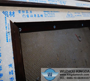 Stainless steel safe window screen mesh