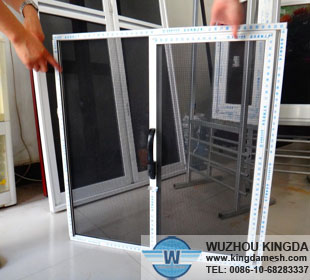 Stainless steel safe window screen mesh