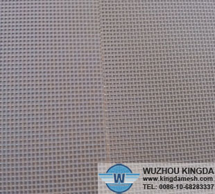 Stainless steel anti-theft window screen mesh