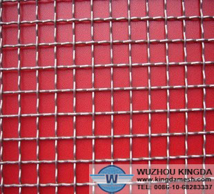  Iron wire crimped woven mesh netting