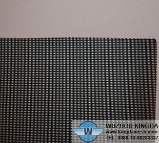 Stainless bulletproof window screen