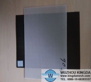 Anti theft stainless window screen