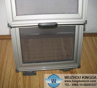 Anti-theft window screen mesh