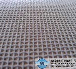 Bulletproof window screen mesh